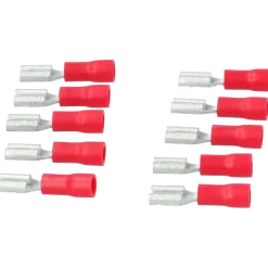 Autogereedschappen > Carpoint vlakstekkerh 741 4.8x0.5 rood 10 stuks