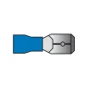 Autogereedschappen > Carpoint Vlakstekker 740 6.3x0.8mm blauw blister 10 Stuks