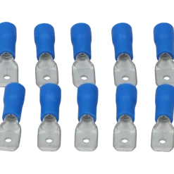 Autogereedschappen > Carpoint Vlakstekker 740 6.3x0.8mm blauw blister 10 Stuks