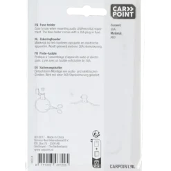 Autogereedschappen > Carpoint zekeringhouder + steekzekering 30A