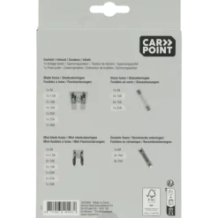 Autogereedschappen > Carpoint zekeringset 28-delig