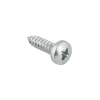 Carroserie schroef cilinderkop verzinkt 3,5x13 mm 15 stuks
