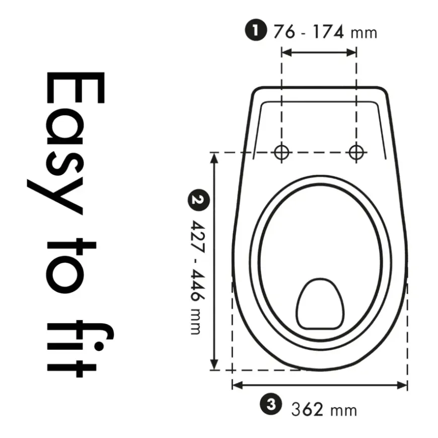 Cedo Brooklyn wc bril softclose duroplast