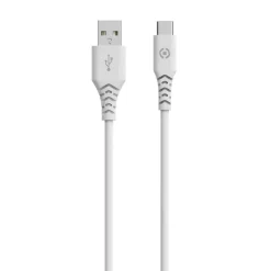 Computeraccessoires > Celly Planet USB-A > USB-C kabel wit 1,5 meter