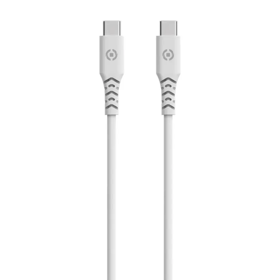 Computeraccessoires > Celly Planet USB-C > USB-C kabel wit 1,5 meter