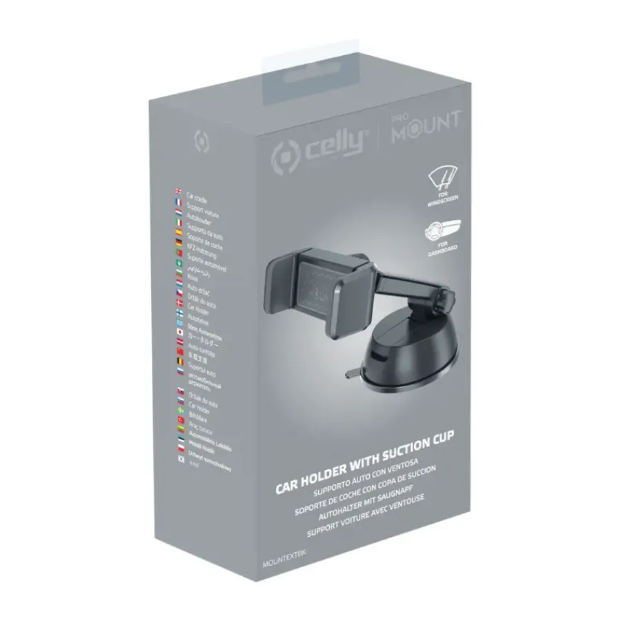 Interieuraccessoires > Celly Telefoonhouder Mount XT Zwart