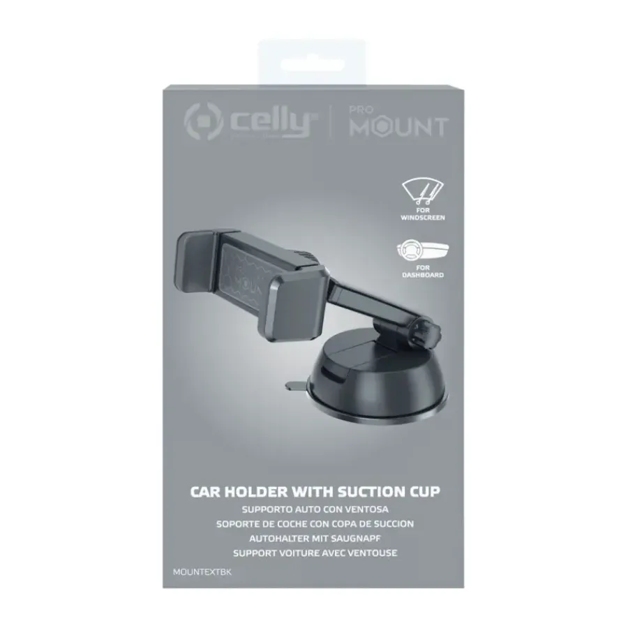 Interieuraccessoires > Celly Telefoonhouder Mount XT Zwart