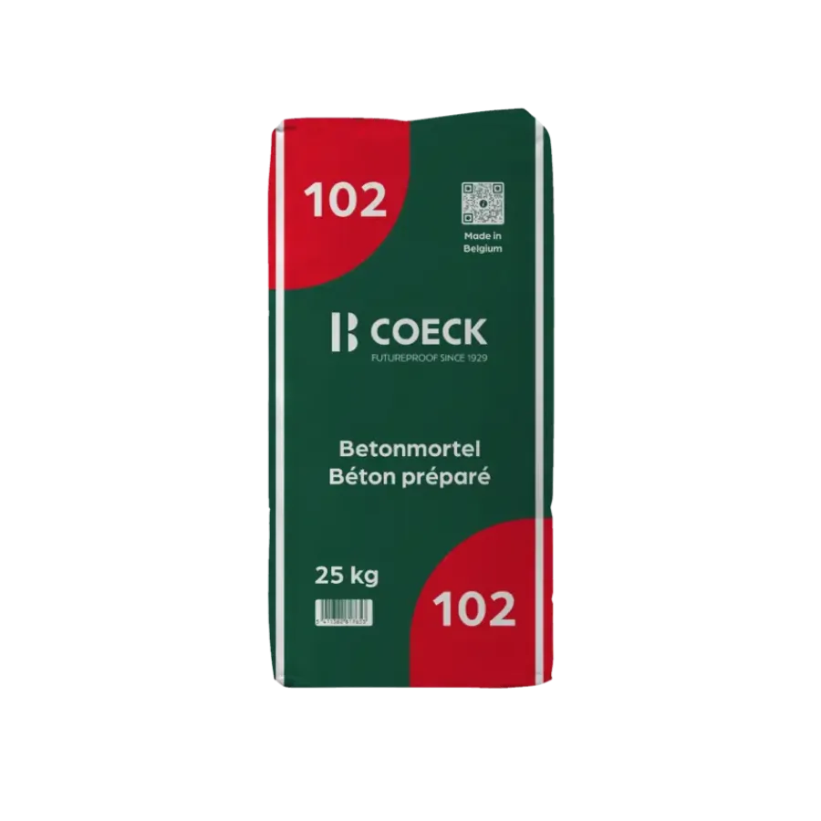 Mortel > COECK betonmortel 25 kg