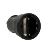 Stekkers > Geen Contrastekker 10/16A PVC Randaarde Zwart