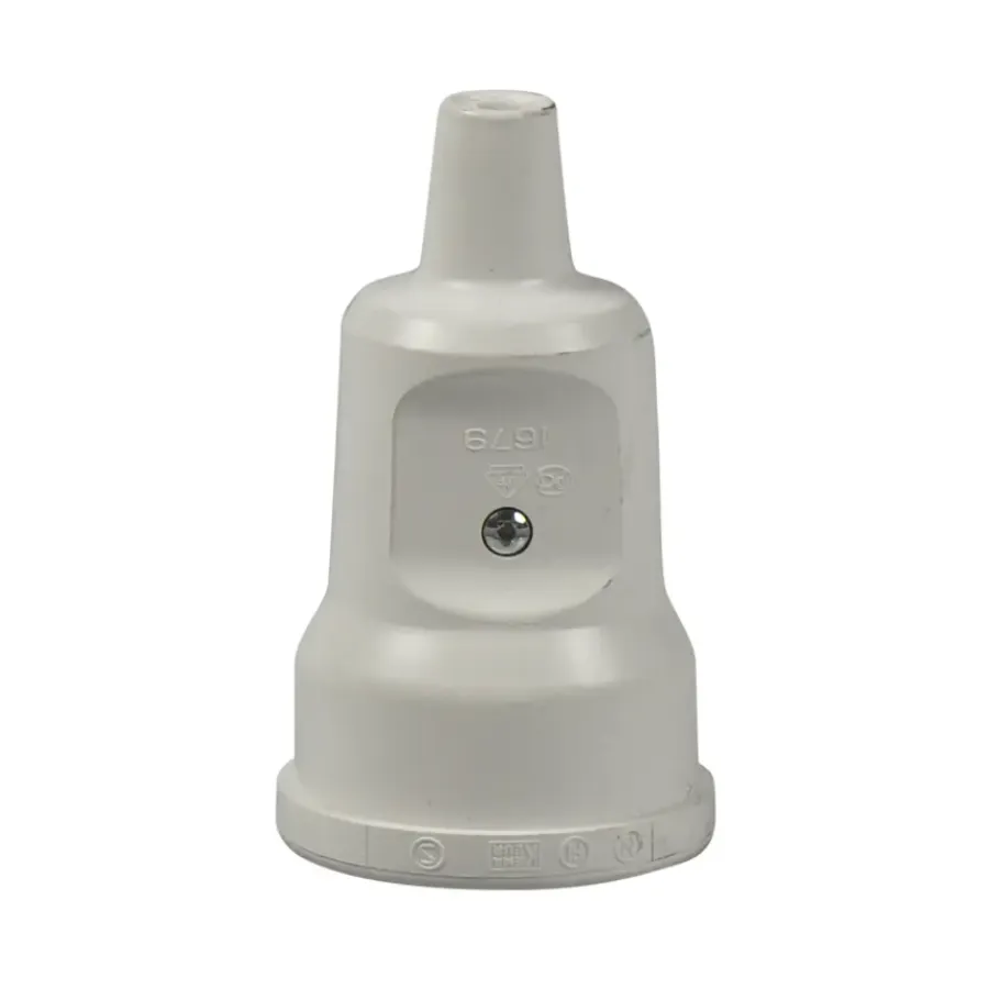 Stekkers > Geen Contrastekker 10/16A PVC Randaarde Wit
