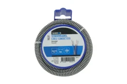 Stroomkabels > Handson Decoratief Snoer 2 x 0,75mm2 Zwart/ Wit 5 Meter