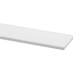 Houtenprofielen > Geen Decorlijst grenen wit gegrond 8x57mm 270cm