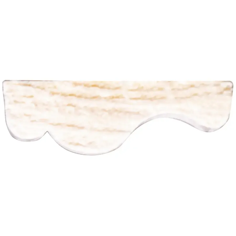 Houtenprofielen|Overgangsprofielen > Geen Decorlijst grenen wit gelakt 9x29mm 270cm