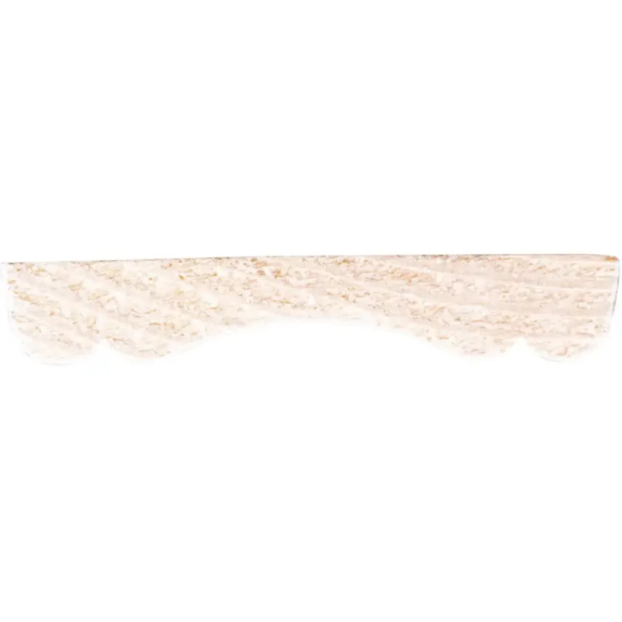 Houtenprofielen > Geen Decorlijst grenen wit gelakt 8x46mm 270cm