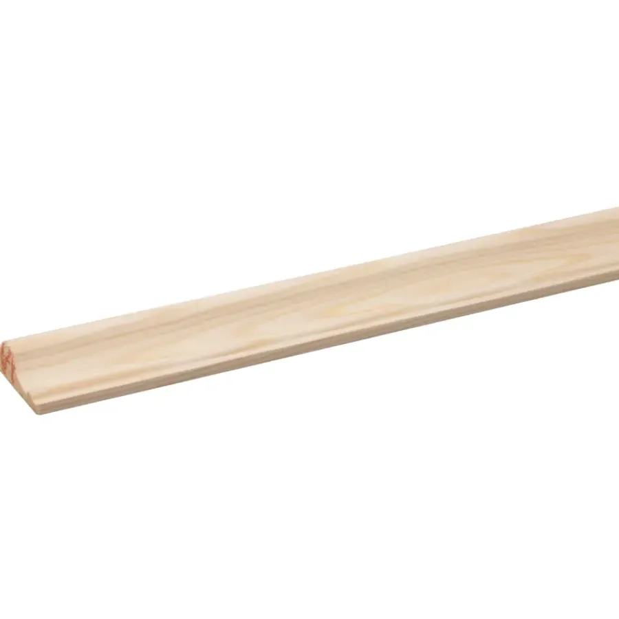 Houtenprofielen|Overgangsprofielen > Geen Decorlijst grenen 16x45 mm lengte 270 cm