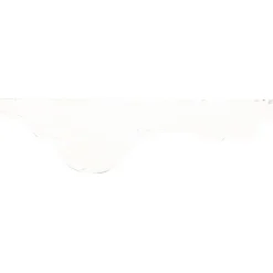 Houtenprofielen|Overgangsprofielen > Geen Decorlijst grenen 18x68 mm wit gegrond lengte 270 cm