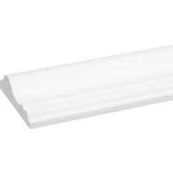 Houtenprofielen|Overgangsprofielen > Geen Decorlijst grenen 18x68 mm wit gegrond lengte 270 cm