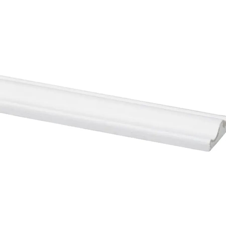 Houtenprofielen|Overgangsprofielen > Geen Decorlijst grenen 9x29 mm wit gegrond lengte 270 cm