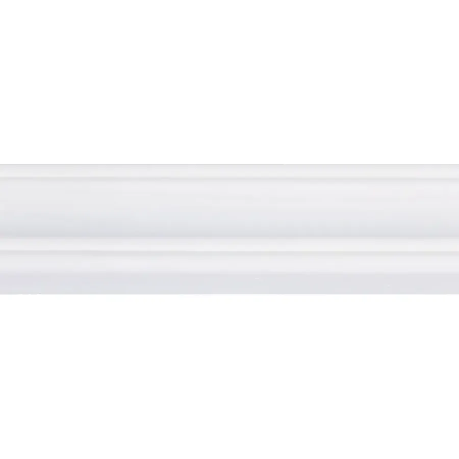 Houtenprofielen|Overgangsprofielen > Geen Decorlijst grenen 8x45 mm wit gegrond lengte 270 cm
