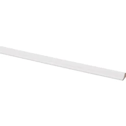 Houtenprofielen|Overgangsprofielen > Geen Decorlijst MDF wit folie 9x22 mm lengte 260 cm
