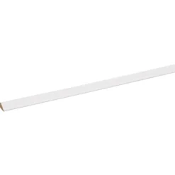 Houtenprofielen|Overgangsprofielen > Geen Decorlijst zelfklevend MDF wit folie 9x22 mm 260 cm