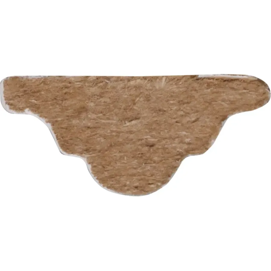 Houtenprofielen|Overgangsprofielen > Geen Decorlijst zelfklevend MDF wit folie 9x22 mm 260 cm
