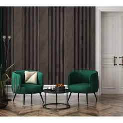 Akoestische Wandpanelen|Wandpanelen > Silentlines Decorpaneel koper voor lattenwand 260x26cm, dikte 22 mm, 1,35m²