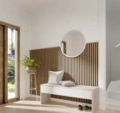 Houtenprofielen > Cando Green Decowall Acoustic eindprofiel brons eiken 260cm