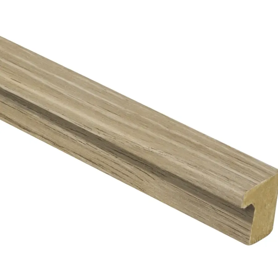 Houtenprofielen > Cando Green Decowall Acoustic eindprofiel vergrijsd eiken 260cm