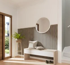 Houtenprofielen > Cando Green Decowall Acoustic eindprofiel grijs 260cm