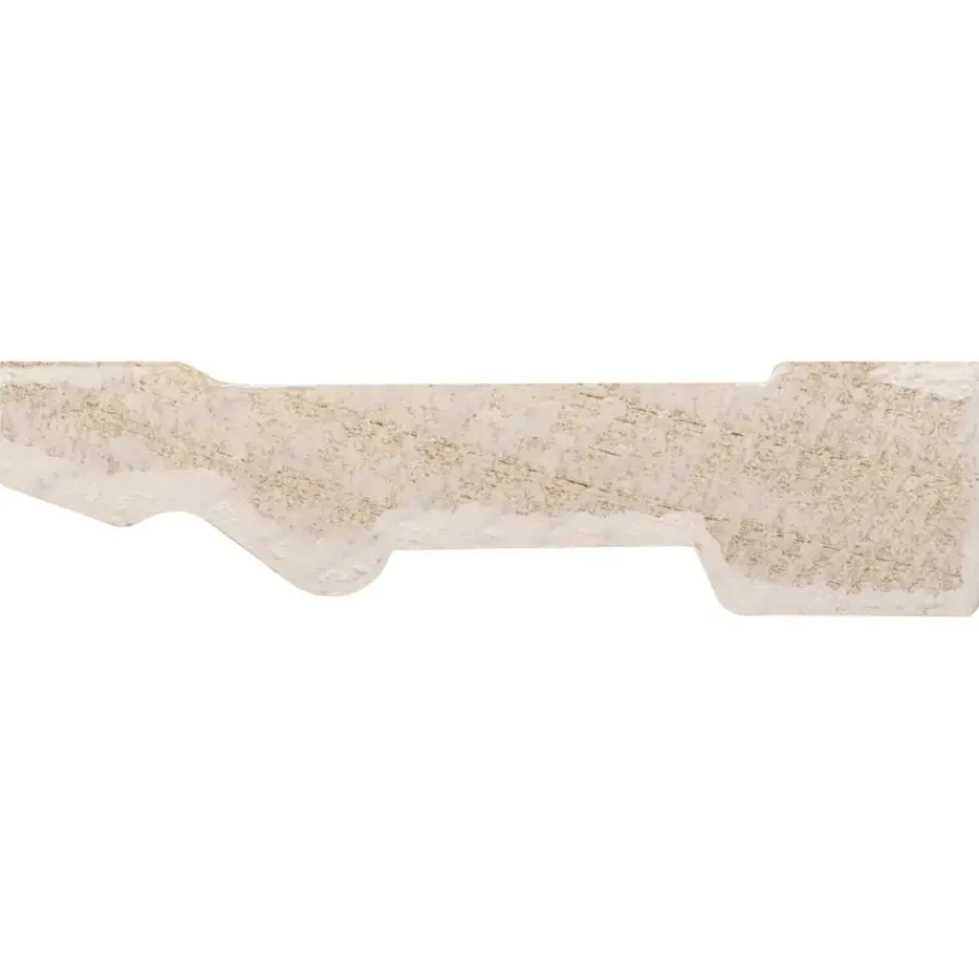 Houtenprofielen > Geen Deurlijst grenen wit gelakt 15x57mm 270cm