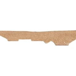 Houtenprofielen > Geen Deurlijst MDF wit folie 18x90 mm classic lengte 260 cm