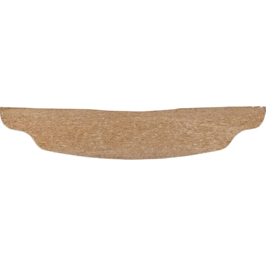 Houtenprofielen|Overgangsprofielen > Geen Deurlijst MDF wit folie 18x90 mm colonial lengte 260 cm