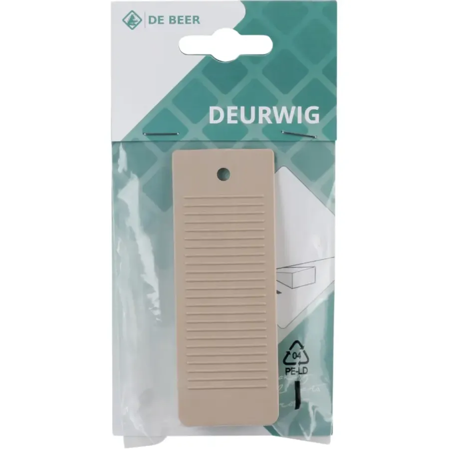 Deurstoppers|Deur Accessoires > De Beer Deurwig PVC