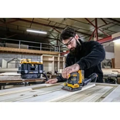 Accu Schuurmachine|Schuurmachines > DeWALT 18V XR vlakschuurmachine brushless DCW200N-XJ (zonder accu)
