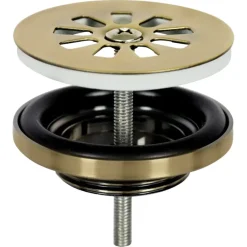 Afvoerbuizen & Hulpstukken > Differnz fonteinafvoerplug mat goud