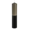 Dip-dye kaars stearine - h25xd5cm