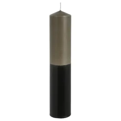 Dip-dye kaars stearine - h25xd5cm
