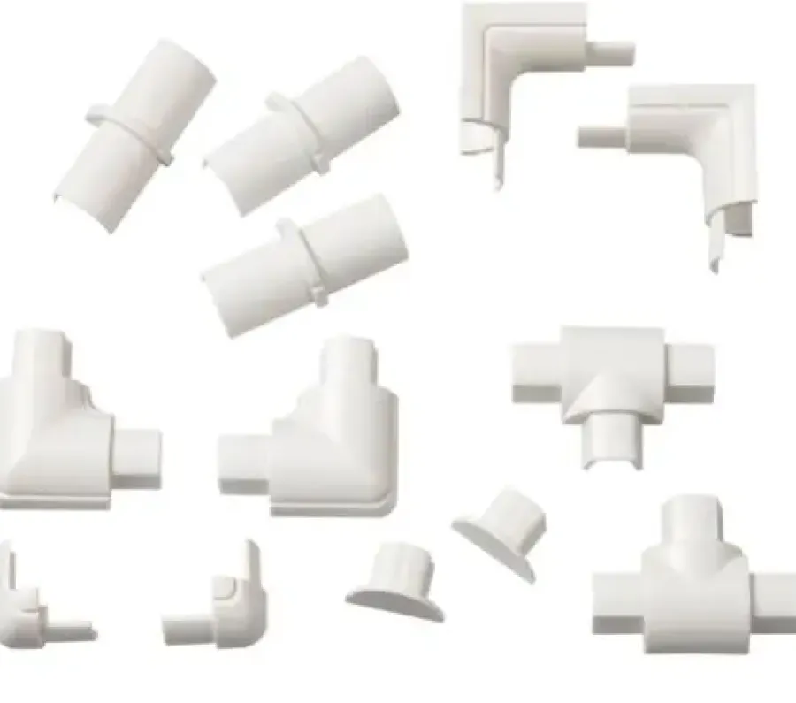 Lasklemmen En Verbindingsklemmen > D-Line Accessoireskit t.b.v. 16/ 8mm Goot Wit