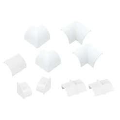 Lasklemmen En Verbindingsklemmen > D-Line Accessoireskit tbv 22/22 mm Goot Wit
