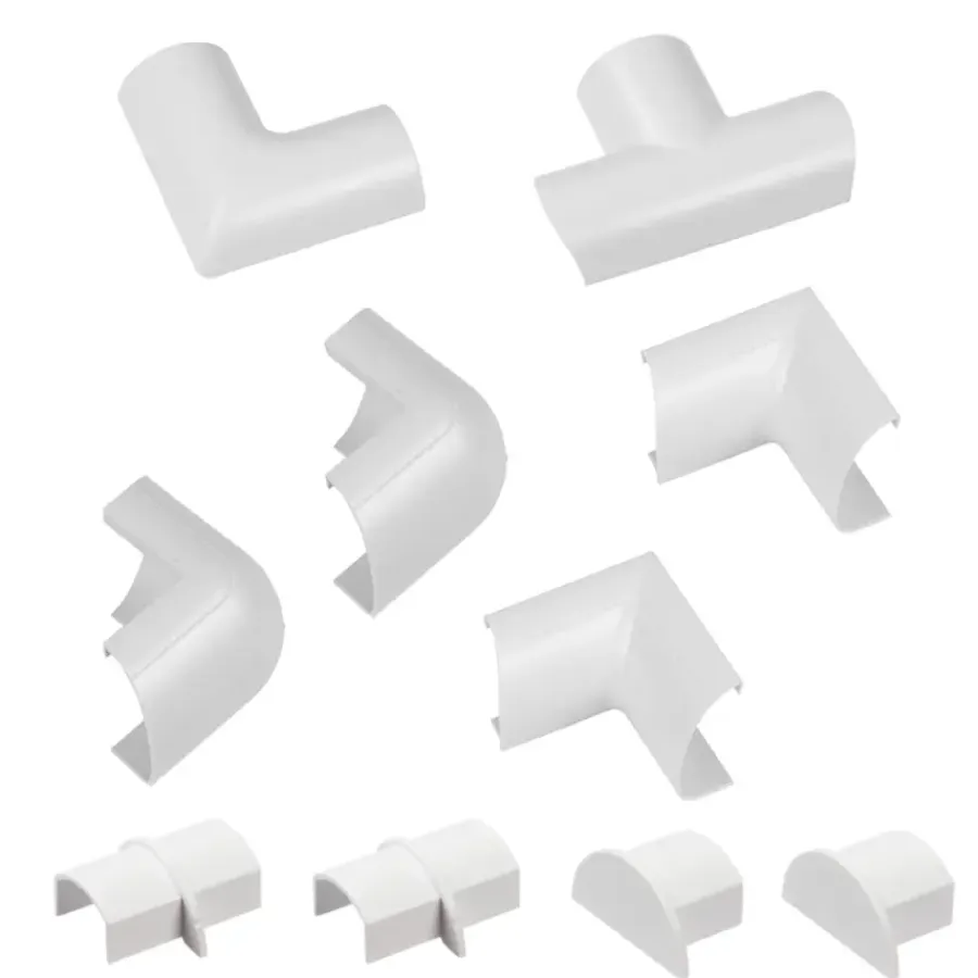 Lasklemmen En Verbindingsklemmen > D-Line Accessoireskit voor 30/ 15mm Goot Wit