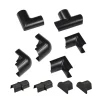 Lasklemmen En Verbindingsklemmen > D-Line Accessoireskit voor 30/ 15mm Goot Zwart