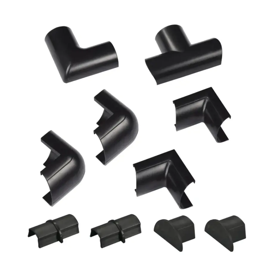 Lasklemmen En Verbindingsklemmen > D-Line Accessoireskit voor 30/ 15mm Goot Zwart