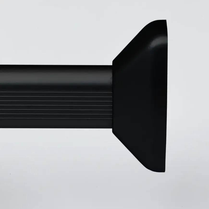 Douchestang Easy Roll 90x90x90cm zwart