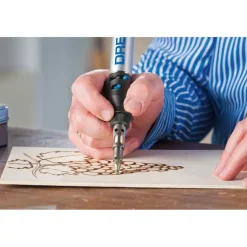 Soldeer- En Lasaccessoires > Dremel graveerpen accessoiresset VersaTip voor pyrografie 204 houtbranden - 4-delig