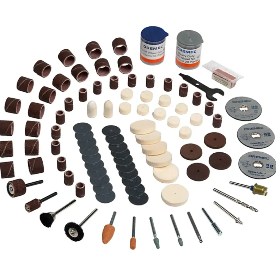 Multitool Accessoires > Dremel multitool accessoires - speedclic accessoireset 724 - 150-delig