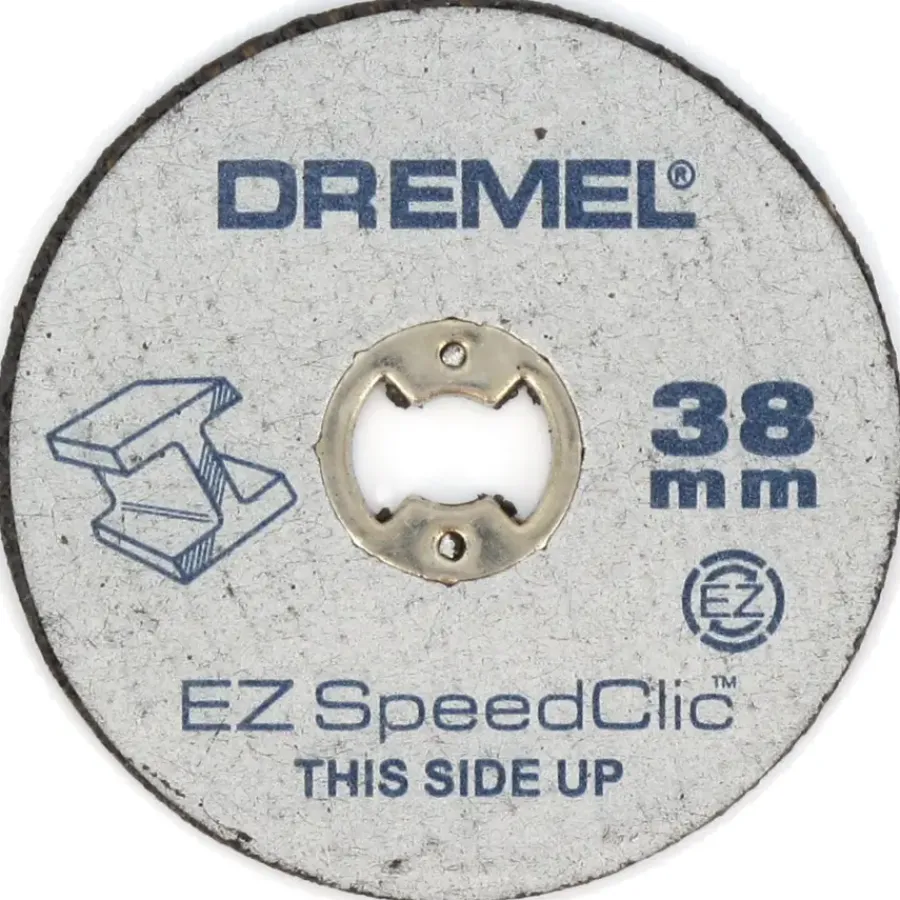 Multitool Accessoires > Dremel multitool accessoire - speedclic snijschijf voor metaal - 5 stuks - 38 mm