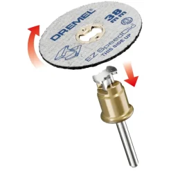 Multitool Accessoires > Dremel multitool accessoire - speedclic snijschijf voor metaal - 5 stuks - 38 mm