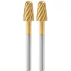 Multitool Accessoires > Dremel multitool accessoire - hogesnelheidsfrees / graveerbit cilindervormig 117DM - 2 stuks - 6,4 mm