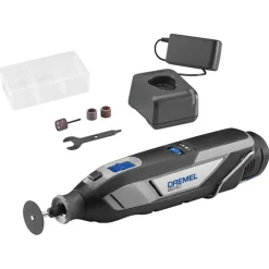 Multitools > Dremel multitool op accu 12V 2,0Ah 8240 met 5 accessoires